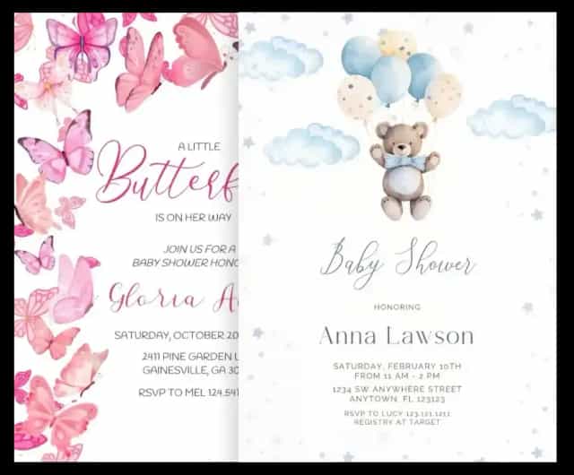 Baby Shower Invitations