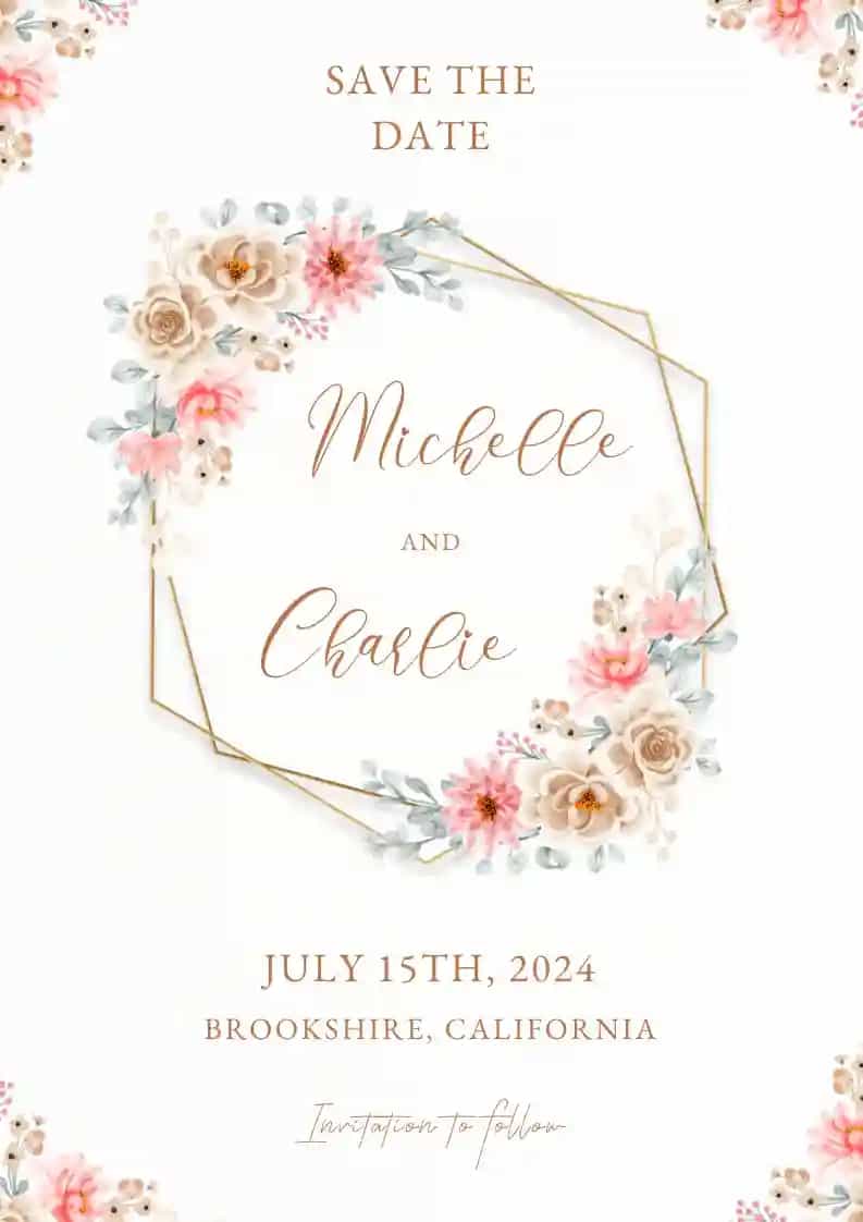 Persikka geometrinen kehys