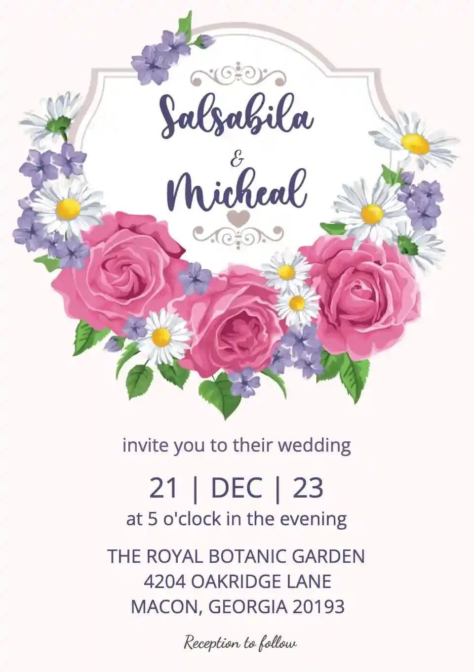 Wedding Invitations - Wedding Beautiful Invitation
