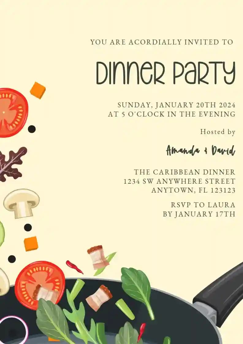 Einladungen Zur Dinnerparty - Essen Zubereiten