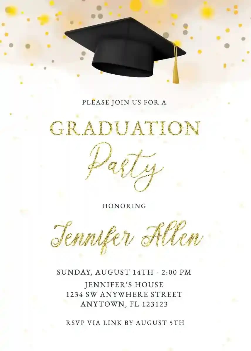 Graduation Party Invitations - Graduation Invite