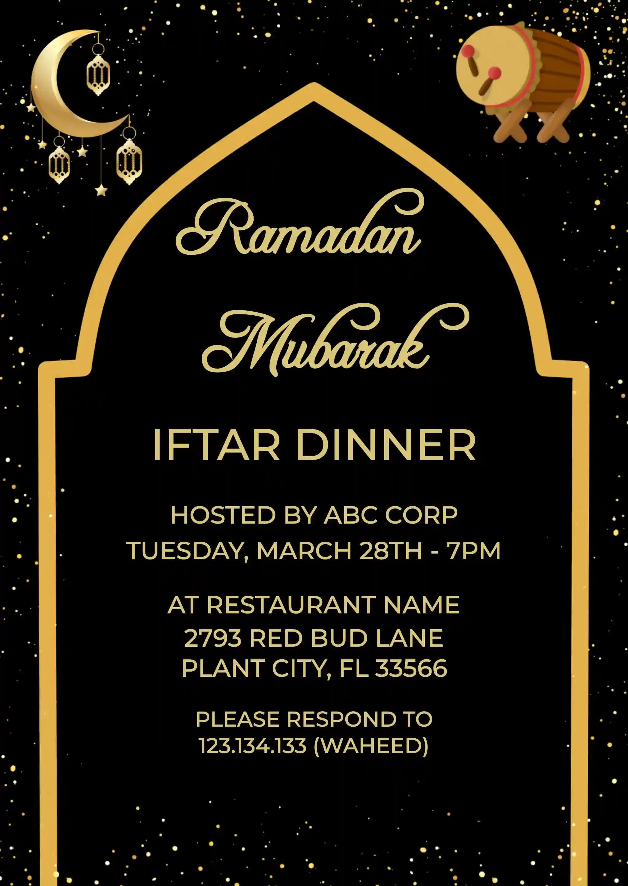 Ramadan Einladungen - Islamisches Tor