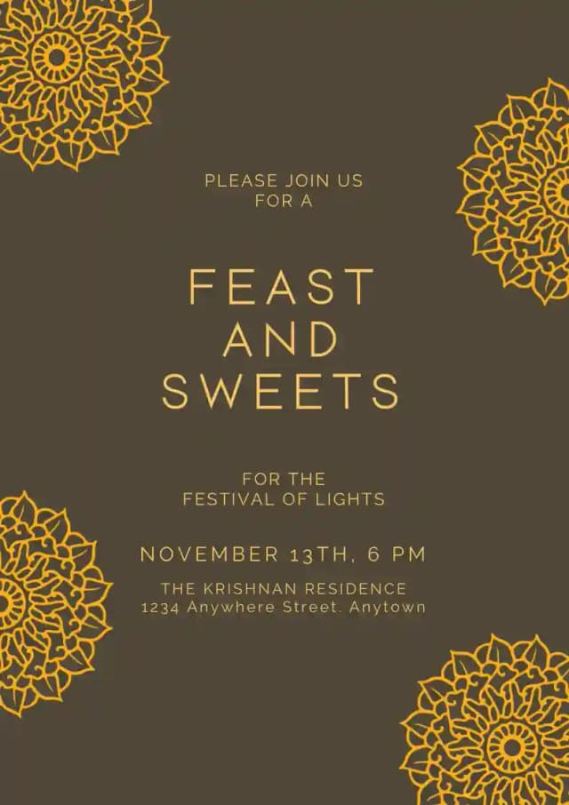Diwali-Feier